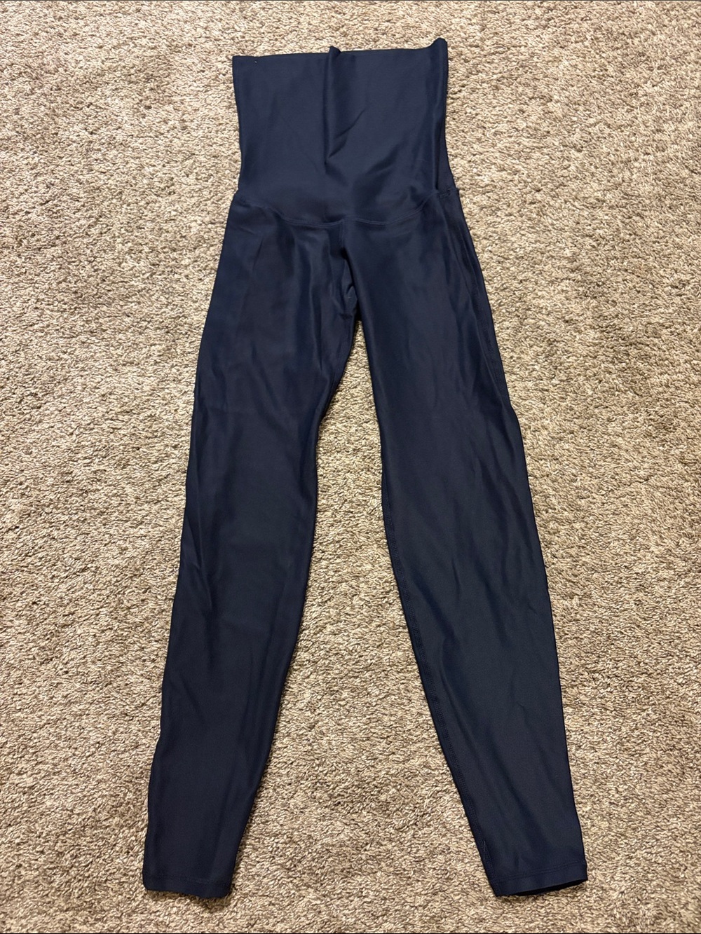 BaoBei Active Women’s Full Length Postpartum‎ Recovery Leggings Navy Small